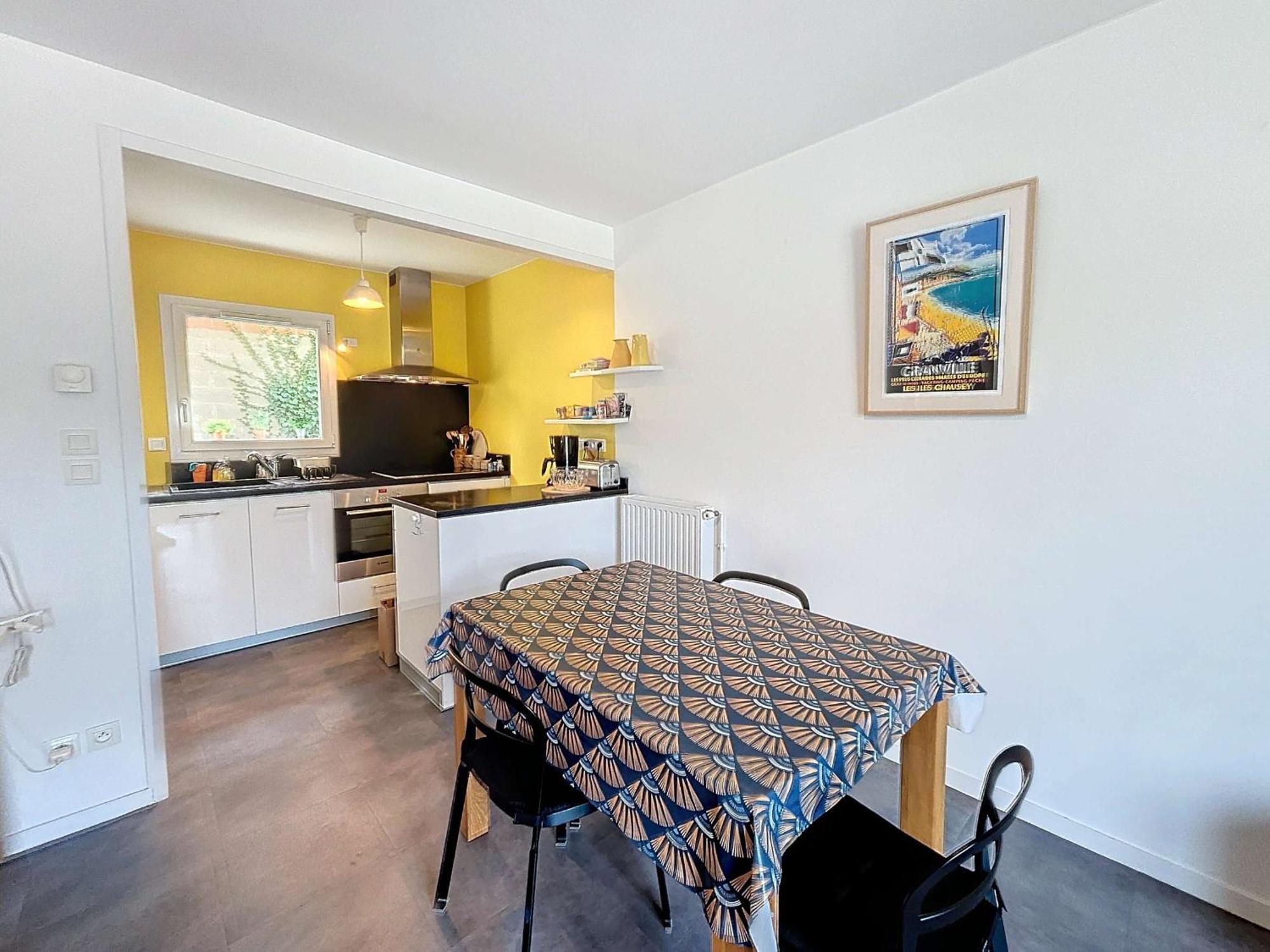 Appartement Moderne Centre-Ville, 600M Plage, Residence Securisee, Parking - Fr-1-361-368 Granville Buitenkant foto