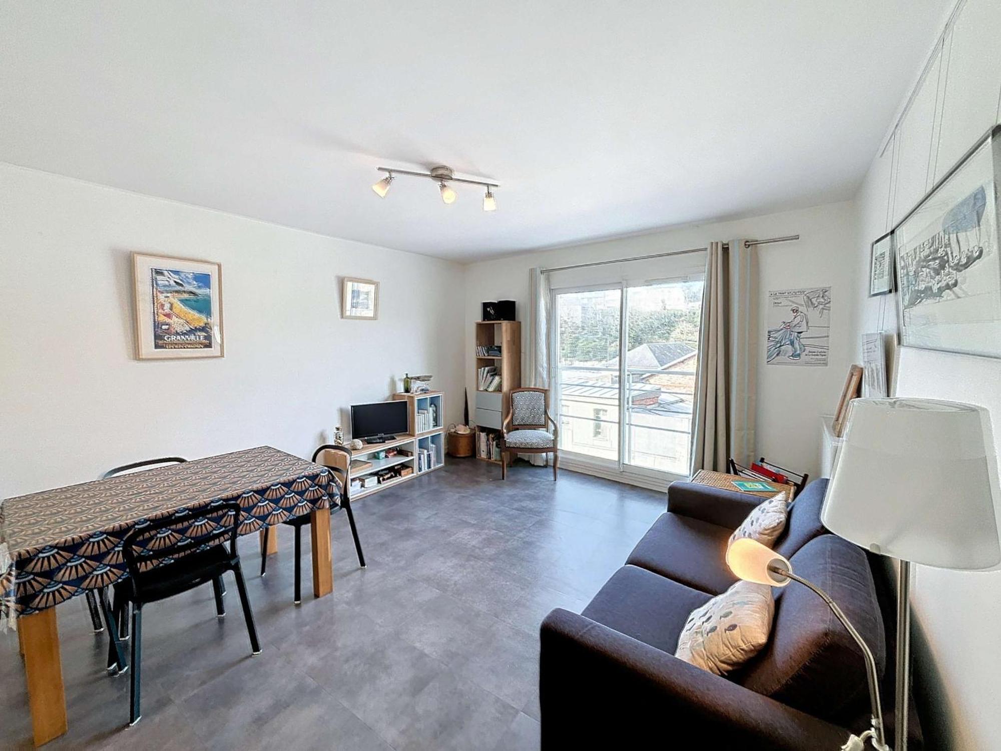 Appartement Moderne Centre-Ville, 600M Plage, Residence Securisee, Parking - Fr-1-361-368 Granville Buitenkant foto